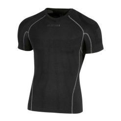 Koszulka termoaktywna treningowa Errea Active tense lite. Czarne bielizna termoaktywna ERREA, l, bez wzorów, z elastanu, bez ramiączek, na fitness i siłownię. Za 262.50 zł.