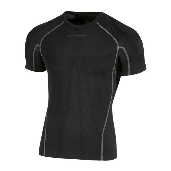 Koszulka termoaktywna treningowa Errea Active tense lite. Czarne bielizna termoaktywna ERREA, l, bez wzorów, z elastanu, bez ramiączek, na fitness i siłownię. Za 262.50 zł.