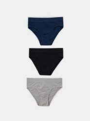 Majtki slipy 3 pack - wielobarwny. Slipki Sinsay, l, bez wzorów. Za 19.99 zł.