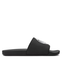 Klapki Just Cavalli. Czarne klapki Just Cavalli. Za 199.99 zł.