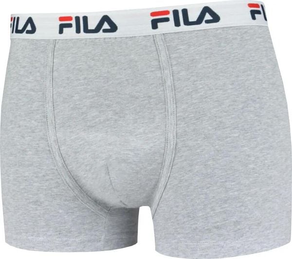 Bokserki męskie Fila 1-pack szare. Szare bokserki 661, m, bez wzorów, z bawełny. Za 113.99 zł.