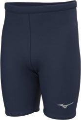Legginsy midi Mizuno MZNRB. Niebieskie legginsy długie sportowe Mizuno, m, bez wzorów, z materiału, z podwyższonym stanem, do biegania. Za 221.00 zł.