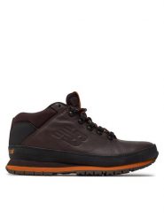 New Balance Trzewiki Classics H754BY Brązowy. Brązowe botki sznurowane New Balance, bez wzorów, ze skóry, bez obcasa, bez zapięcia. Za 469.99 zł.