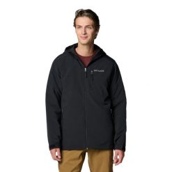 Męska kurtka Columbia Gate Racer II Softsh 2090404010. Czarne kurtki Columbia, m, bez wzorów, z elastanu, z kapturem. Za 549.00 zł.
