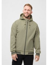 Derbe Kurtka funkcyjna w kolorze khaki rozmiar: XXL. Brązowe kurtki outdoor i hardshell Derbe, m, bez wzorów, z polaru, bez kaptura. Za 301.64 zł.