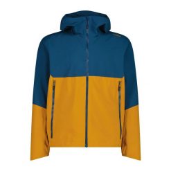 Kurtka wodoodporna z kapturem CMP Unlimitech 2-Layer. Brązowe kurtki CMP, xl, bez wzorów, z kapturem. Za 389.95 zł.