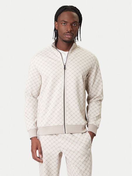 JOOP! Bluza Wendeu 30100506 Beżowy Regular Fit. Brązowe bluzy JOOP!, m, bez wzorów, z syntetyku, bez kaptura. Za 759.99 zł.