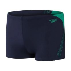 Bokserki kąpielowe męskie Speedo Hyper Boom Splice. Niebieskie kąpielówki Speedo, m, bez wzorów. Za 109.99 zł.
