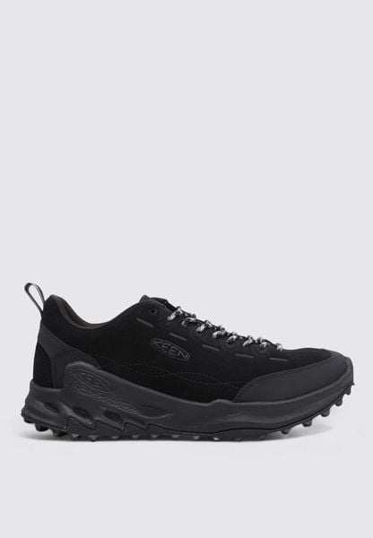 Buty trekkingowe Keen Jasper Zionic. Czarne buty turystyczne Keen, bez wzorów, z materiału, bez zapięcia, trekkingowe. Za 735.00 zł.