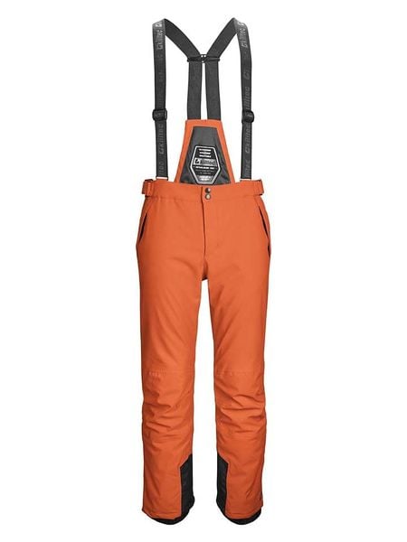 Killtec Spodnie narciarskie "Larok" w kolorze pomarańczowym rozmiar: S. Pomarańczowe spodnie narciarskie i snowboardowe KILLTEC, s, bez wzorów, narciarskie. Za 262.29 zł.