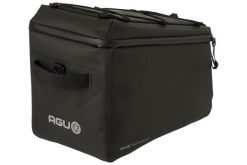 Torba rowerowa Shelter MIK 2.0 wodoodporna czarna. Czarne torby na ramię AGU, bez wzorów, z materiału, na ramię, bez dodatków. Za 497.25 zł.