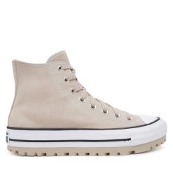 Trampki Converse. Brązowe trampki Converse, m, bez wzorów, bez zapięcia. Za 299.99 zł.