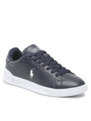 Polo Ralph Lauren Sneakersy Hrt Ct II 809845109008 Granatowy. Niebieskie buty sportowe casual Polo Ralph Lauren, bez wzorów, ze skóry, bez zapięcia. Za 319.99 zł.