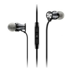Słuchawki dokanałowe SENNHEISER Momentum In Ear I z mikrofonem Czarny. Czarne słuchawki dokanałowe Sennheiser. Za 299.00 zł.