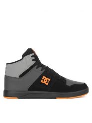 DC Sneakersy CURE HI TOP ADYS400072-XKNS Szary. Szare buty sportowe casual DC, bez wzorów, ze skóry, bez zapięcia. Za 207.99 zł.