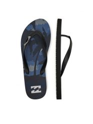 Billabong Japonki 800273 Czarny. Czarne japonki Billabong, bez wzorów, z syntetyku. Za 69.99 zł.