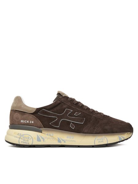 Premiata Sneakersy Mick Var 7898 Brązowy. Brązowe buty sportowe casual Premiata, bez wzorów, ze skóry, bez zapięcia. Za 1,159.00 zł.