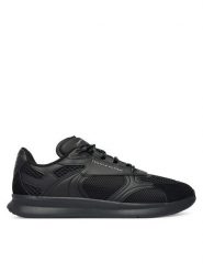 Tommy Hilfiger Sneakersy Lightweight Runner Monocolor FM0FM05928 Czarny. Czarne buty sportowe casual Tommy Hilfiger, bez wzorów, z meshu, bez zapięcia. Za 489.99 zł.