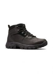 Buty trekkingowe męskie Columbia Newton Ridge Plus Ii Waterproof. Czarne buty turystyczne Columbia, na zimę, bez wzorów, z materiału, za kostkę, bez zapięcia, trekkingowe. Za 449.99 zł.