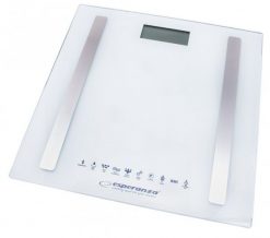 Esperanza EBS016W B.Fit biały. Białe wagi łazienkowe Esperanza. Za 66.90 zł.