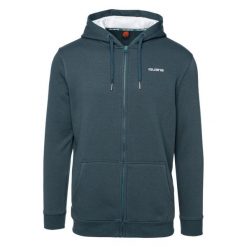 Męska Bluza Z Kapturem Ricona Full Zip. Niebieskie bluzy z kapturem IGUANA, m, bez wzorów, z kapturem. Za 172.99 zł.