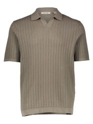 ONLY & SONS Koszulka polo "Onsmoon" w kolorze szarobrązowym rozmiar: S. Brązowe koszulki polo Only & Sons, s, bez wzorów, bez kołnierzyka, bez ramiączek. Za 69.91 zł.