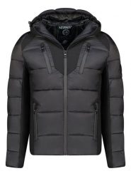 Geographical Norway Kurtka zimowa "Bastian" w kolorze czarnym rozmiar: XXL. Czarne kurtki Geographical Norway, na zimę, xxl, bez wzorów, bez kaptura. Za 314.75 zł.