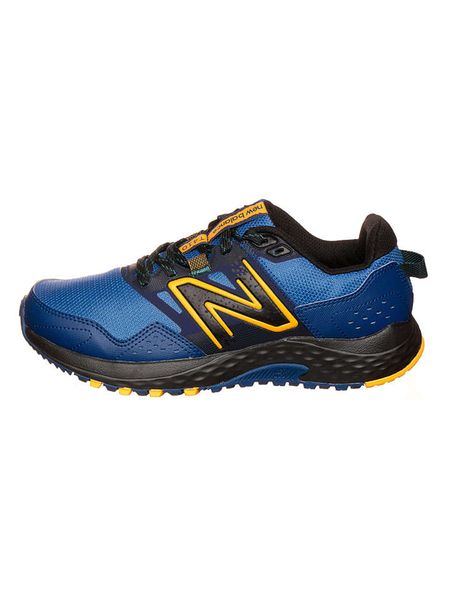 New Balance Buty "Trail MT410v8" w kolorze niebiesko-żółtym do biegania rozmiar: 44. Niebieskie buty do biegania New Balance, bez wzorów, do biegania. Za 196.70 zł.
