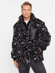 Guess Kurtka przejściowa M3BL16 WFSH2 Czarny Regular Fit. Czarne kurtki Guess, m, z aplikacjami, z syntetyku, bez kaptura. Za 489.99 zł.