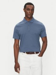 Michael Kors Polo CS15073C93 Niebieski Regular Fit. Niebieskie koszulki polo Michael Kors, m, bez wzorów, z bawełny, bez kołnierzyka, bez ramiączek. Za 339.99 zł.