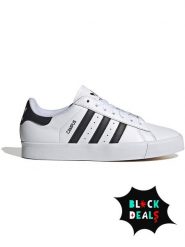 Adidas Skórzane sneakersy "Campus" w kolorze biało-czarnym rozmiar: 45 1/3. Białe buty sportowe casual Adidas, bez wzorów, bez zapięcia. Za 281.10 zł.