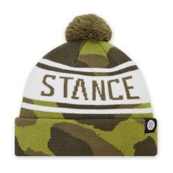 Czapka Stance. Zielone czapki zimowe Stance, bez wzorów. Za 119.99 zł.