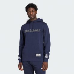 Bluza z kapturem Real Madryt US Pack. Białe bluzy Adidas, xs, bez wzorów, z kapturem. Za 299.00 zł.