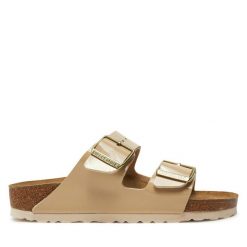 Klapki Birkenstock. Brązowe klapki Birkenstock. Za 349.99 zł.