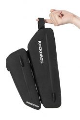 Torba rowerowa Zest Duomate 3,5L. Czarne torby na ramię ROCKBROS, bez wzorów, z materiału, na ramię, duże, bez dodatków. Za 239.99 zł.