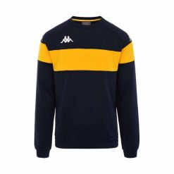 Bluza Kappa Dido. Niebieskie bluzy Kappa, xl, bez wzorów, bez kaptura. Za 214.50 zł.
