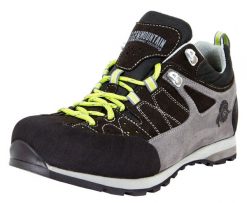 Męskie buty trekkingowe turystyczne. Czarne buty turystyczne GUGGEN MOUNTAIN, bez wzorów, z gumy, bez zapięcia, trekkingowe. Za 687.20 zł.
