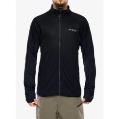 Bluza rozpinana męska Columbia Summit Step Full Zip. Czarne bluzy Columbia, m, bez wzorów, bez kaptura. Za 395.99 zł.