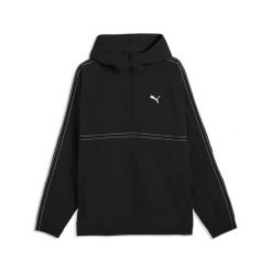 Męska bluza z kapturem PUMA Class Relaxed Pinnacle z krótkim zamkiem PUMA. Czarne bluzy z kapturem Puma, l, bez wzorów, z materiału, z kapturem. Za 279.00 zł.