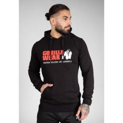 Classic Bluza z kapturem - Czarny. Czarne bluzy z kapturem GORILLA WEAR, m, bez wzorów, z kapturem. Za 297.00 zł.