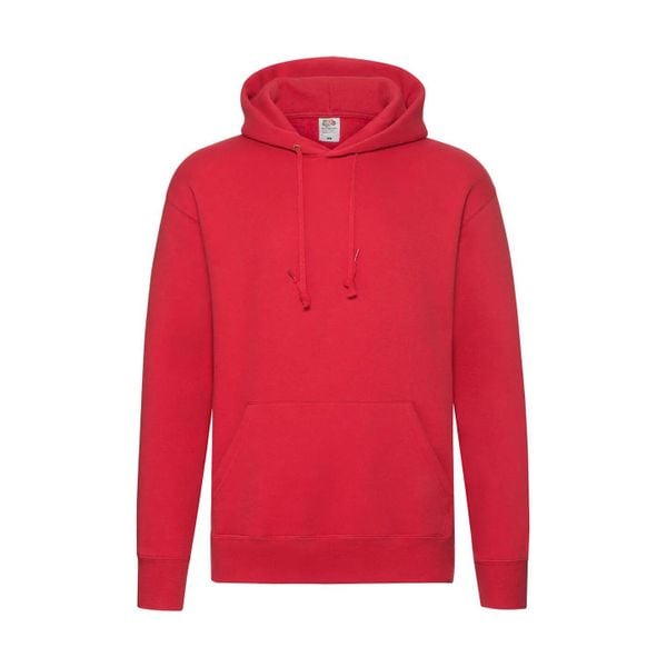 Bluza z kapturem Fruit of the Loom Premium. Niebieskie bluzy z kapturem Fruit of the Loom, m, bez wzorów, z bawełny, z kapturem. Za 119.05 zł.