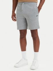 BOSS Szorty sportowe Waffle 50535884 Szary ciemny Regular Fit. Szare krótkie spodenki sportowe Boss, m, bez wzorów, z bawełny. Za 229.99 zł.
