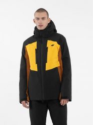 4F Kurtka narciarska 4FAW23TTJAM345 Żółty Regular Fit. Żółte kurtki narciarskie i snowboardowe 4F, l, bez wzorów, z syntetyku, narciarskie. Za 579.99 zł.