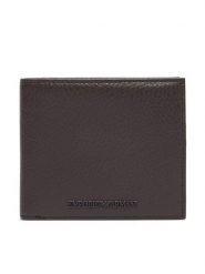Emporio Armani Portfel Y4R167 Y068E Czarny. Czarne portfele Emporio Armani, bez wzorów, ze skóry. Za 664.99 zł.