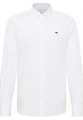 Męska Koszula MUSTANG Canton General White 1016238 2045. Białe koszule Mustang, m, bez wzorów, bez kołnierzyka, bez ramiączek. Za 149.99 zł.