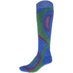 Skarpety narciarskie męskie SOMN252A - niebieska zieleń. Skarpety marki ARTENGO. Za 39.99 zł.