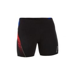 Bokserki pływackie długie 500 LAYO męskie. Czarne bokserki NABAIJI, m, bez wzorów, z materiału. Za 69.99 zł.