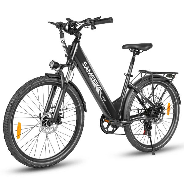 RS-A01 Pro rower elektryczny dla dorosłych, akumulator 36V 15Ah, opony 26-calowe. Czarne swetry nierozpinane SAMEBIKE, s, bez wzorów, z materiału, bez kołnierzyka, bez ramiączek. Za 3,292.00 zł.