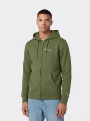 Champion Bluza w kolorze khaki rozmiar: M. Brązowe bluzy Champion, m, bez wzorów, z bawełny, bez kaptura. Za 148.61 zł.