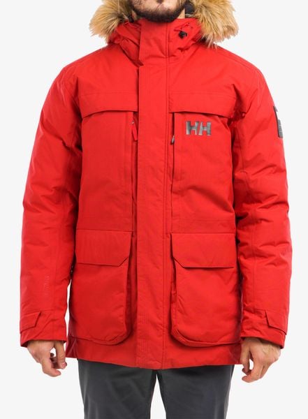 Kurtka zimowa męska Helly Hansen Nordsjo Parka. Czerwone kurtki Helly Hansen, na zimę, m, bez wzorów, z syntetyku, bez kaptura. Za 1,527.00 zł.